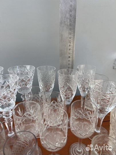 Хрусталь Ваза,стопочки,пивные кружки,салатник