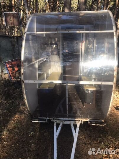 Сани-прицеп к снегоходу для зимней рыбалки