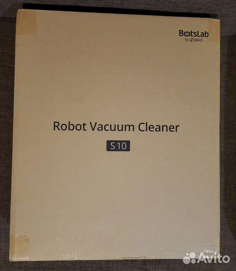 Ультратонкий робот-пылесос 360 S10 MAX с лидаром