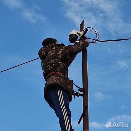 Установка видеонаблюдения, домофонии, скуд