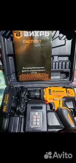 Шуруповерт Вихрь да-18Л-2ка