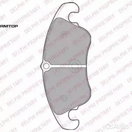 Delphi LP2077 Колодки передние audi A4 (B8), A5, A