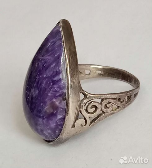 Перстень с Чароитом