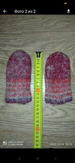 Варежки детские 2 пары