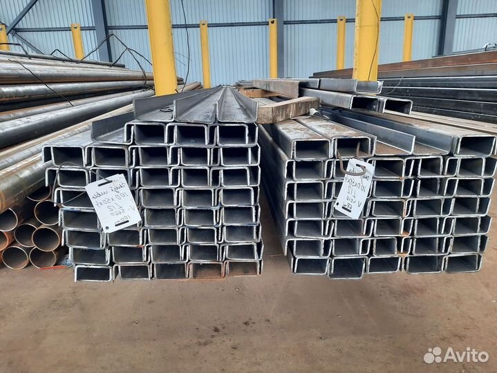 Швеллер гнутый 100х50х4 длина 12м Ст3