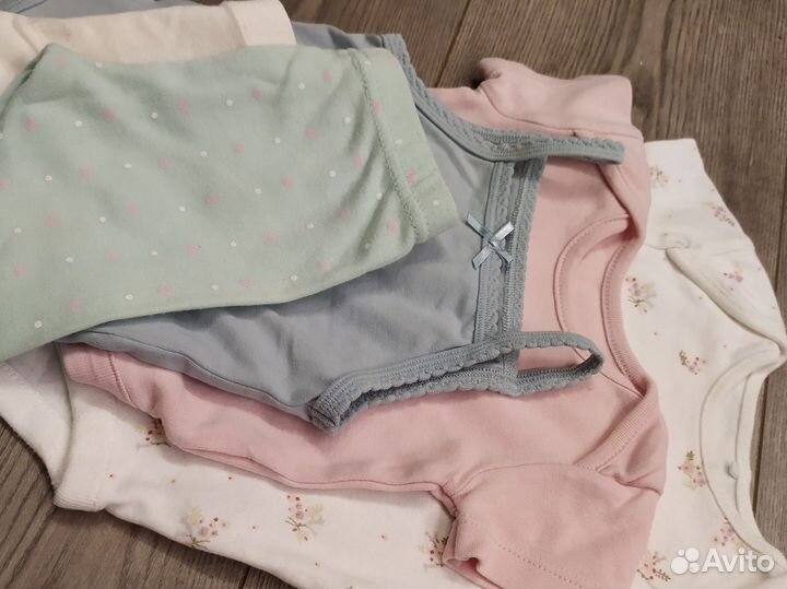 Вещи пакетом на девочку 62-74