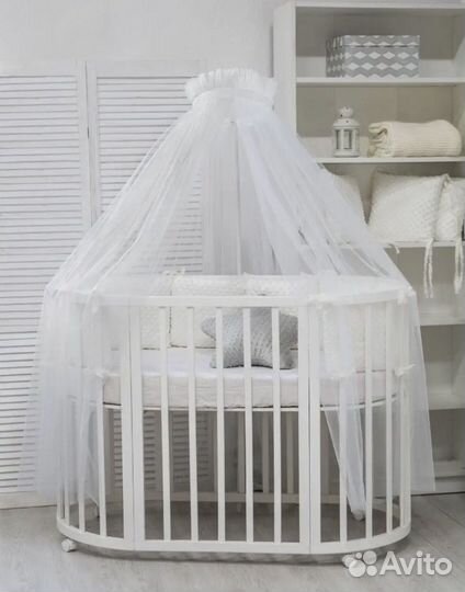 Балдахин с креплением на кроватку