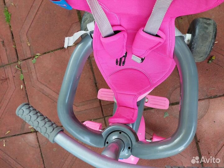 Велосипед детский с родительской ручкой