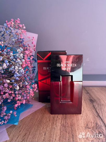 Black Suede Hot Эйвон Avon Блэк Суэде Хот