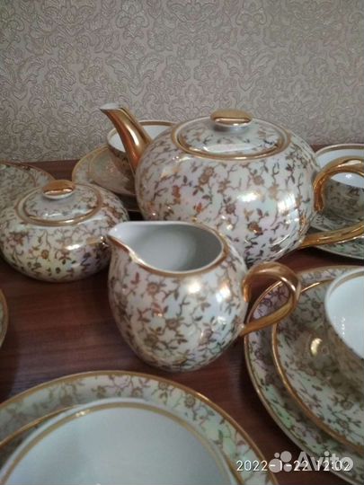 Сервиз чайный uhlstadt Тюрингия гдр