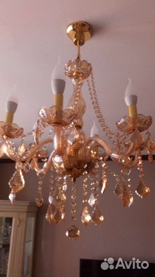 Люстра хрустальная