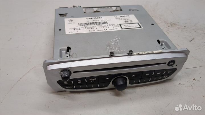 Магнитола Renault Scenic, 2010