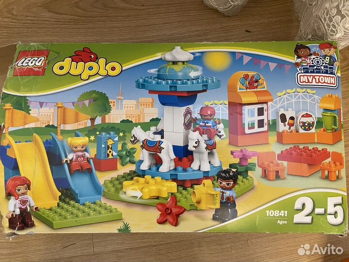 Lego duplo парк аттракционов
