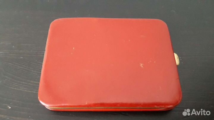 Портсигар дамский лаковая кожа