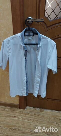 Школьные рубашки для мальчика подростка