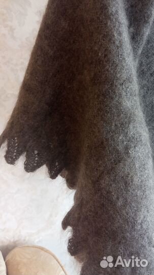 Пуховый платок новый 110-110см