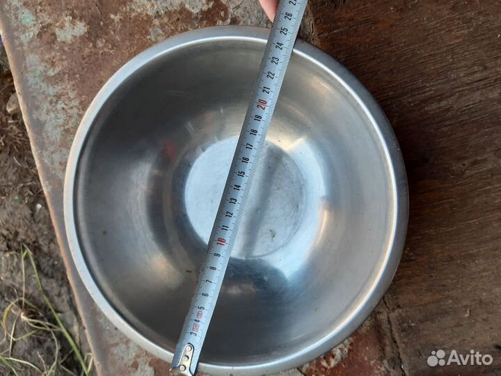 Кастрюля и миски из нержавейки