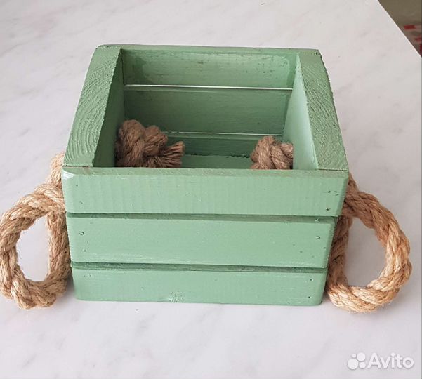 Ящик деревянный, декоративный