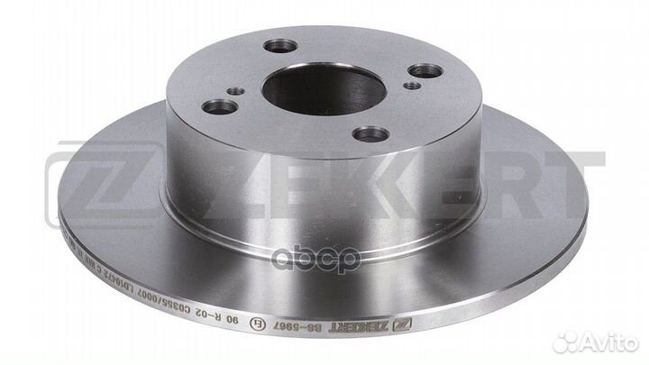 Диск торм. задн. Toyota Corolla (E110) 99- bs-5967