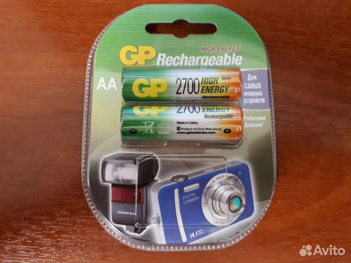 Аккумуляторы GP Hi-Energy (2700 mAh)
