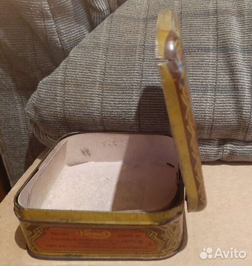 Банка баночка СССР жестяная редкая