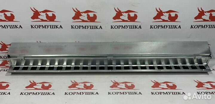 Кормушка для перепелов на клетку престиж 90 см