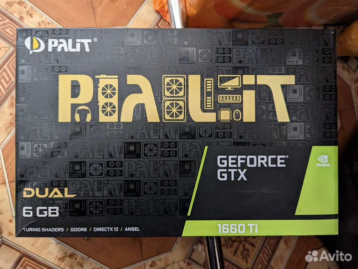 Видеокарта Palit GeForce GTX 1660 Ti