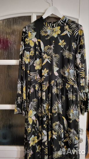 Платье в пол, размер L