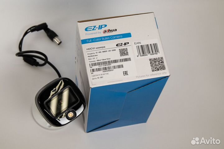 Видеокамера EZ-HAC-B6B20P-LED-0280B full color