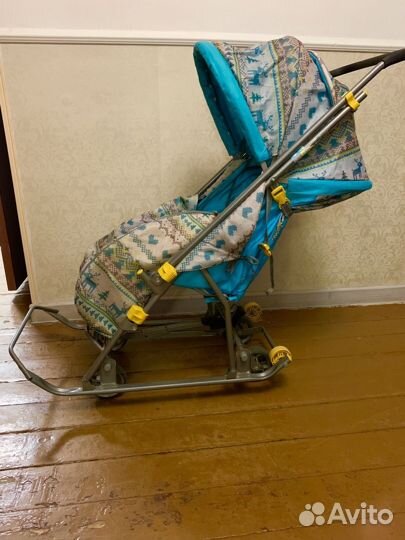 Коляска санки