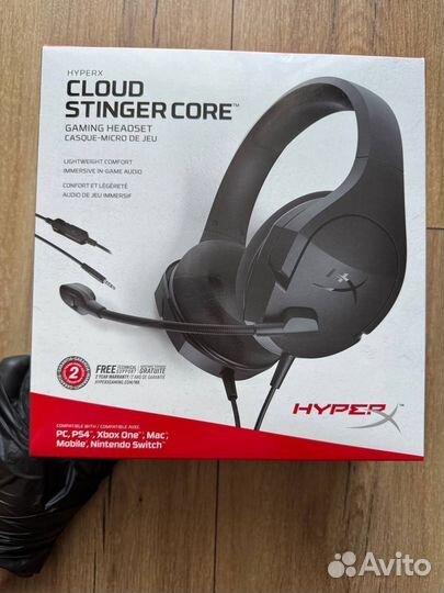 Наушники Hyper X cloud stinger