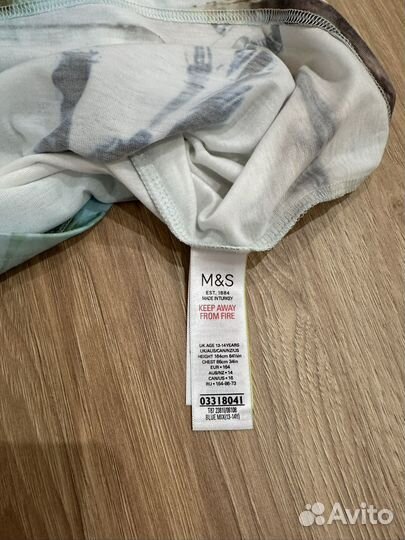 Футболка M&S на рост 164