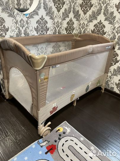 Манеж кровать