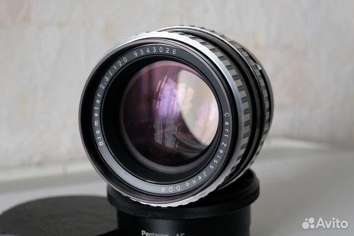 Carl Zeiss Biometar 120-2,8+ переходник AF (Nikon)