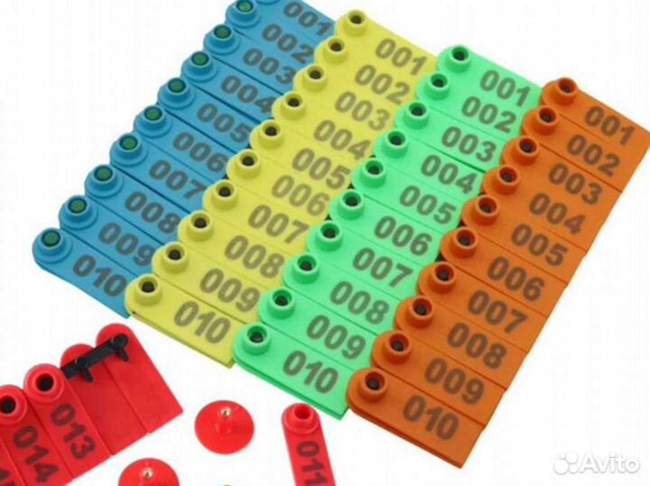 Бирки для животных 100 шт