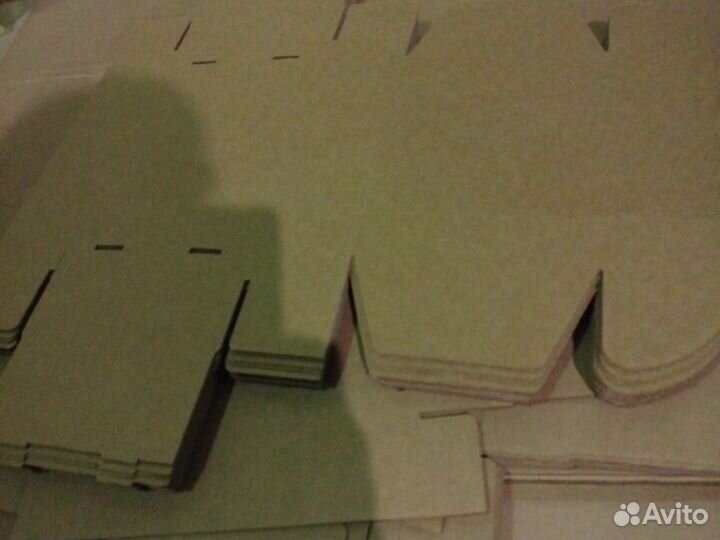 Коробки самосборные 20х20х5 см лот 100шт