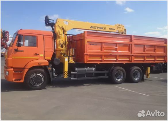 КамАЗ 65115 с КМУ, 2023