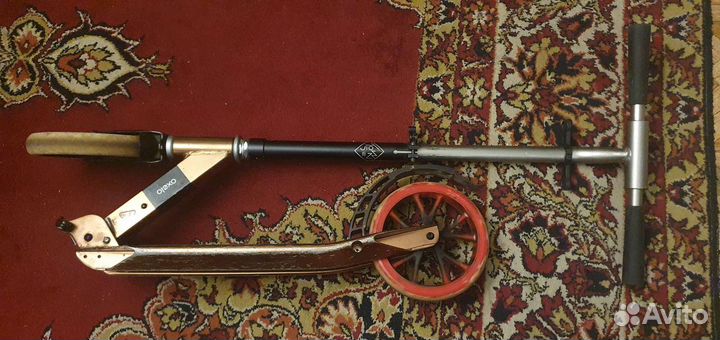 Самокат oxelo town 5 xl, складной