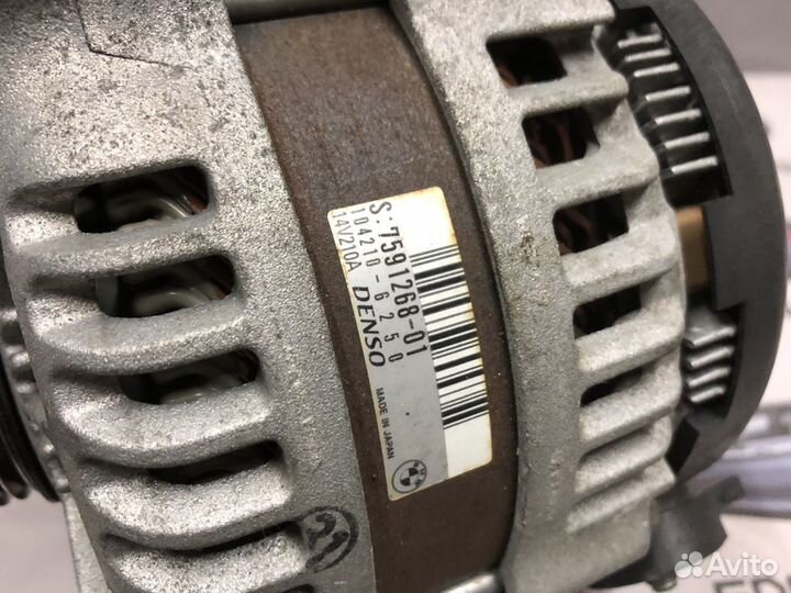 Генератор N52N BMW F10 F11 F07 F25 X3 F01 F02