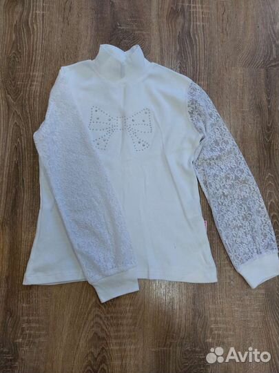 Новые блузки школьные, 140-146