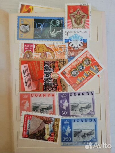 Почтовые марки разные