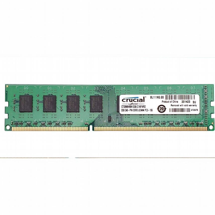 [CT25664BA1339.C16FKR2] Оперативная Память Crucial Ct25664ba1339.C16fkr2