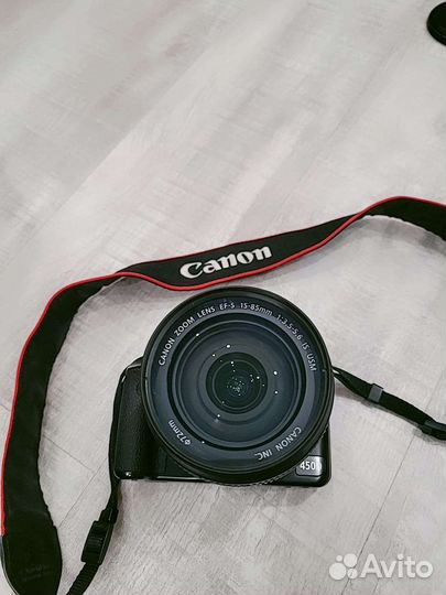 Зеркальный фотоаппарат canon d450