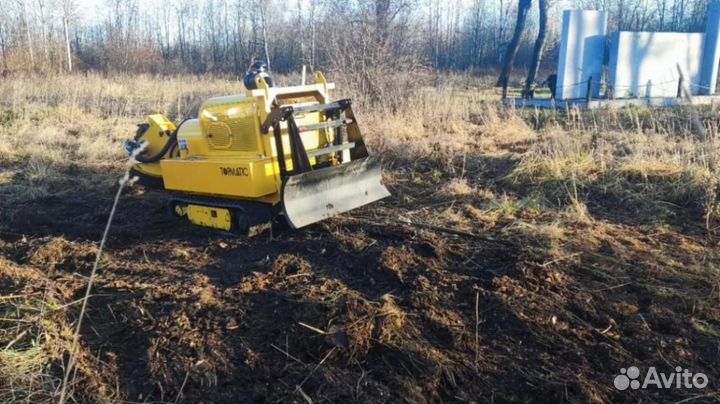 Измельчитель пней самоходный