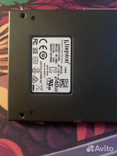 SSD диск Kingston A400 240gb