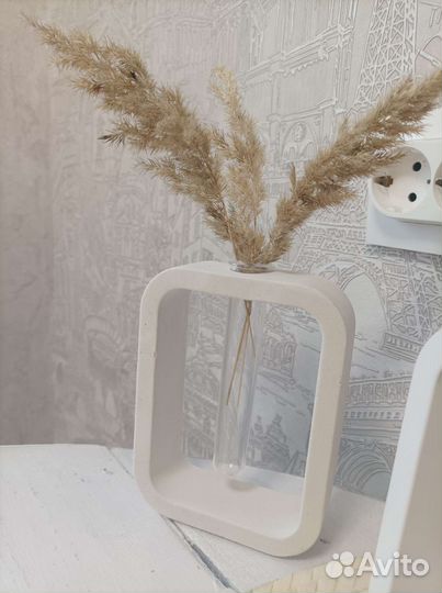 Вазочка под сухоцветы