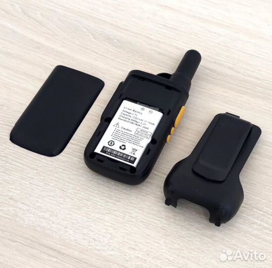 Легкая рация с наушником, комплект 2 штуки