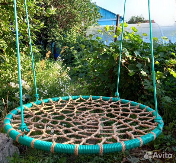 Подвесные качели гнездо