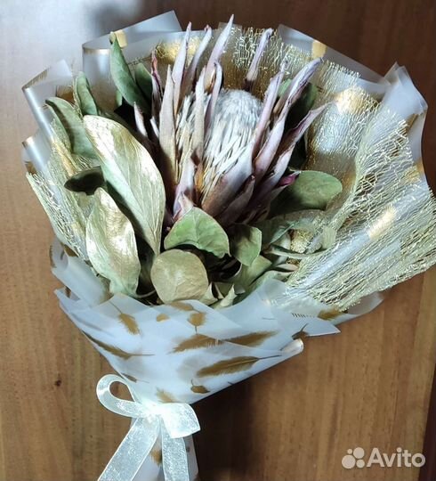 Сухоцвет Протея Африканская роза