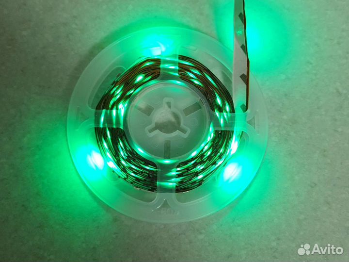 Светодиодная лента 5м комплект новый RGB